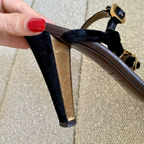 Marc by Marc Jacobs Velvet Sandals - Picture 7 of 9